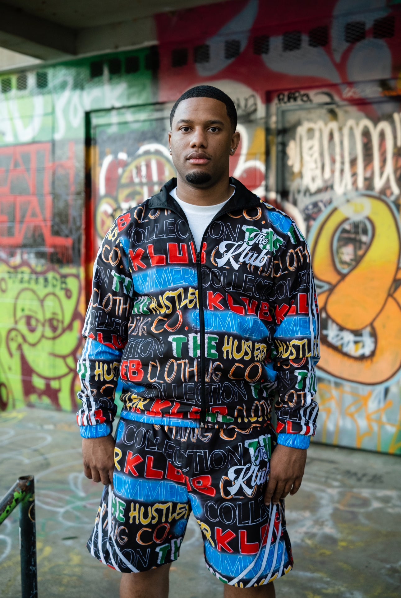 “Klub-All-Over” Windbreaker Sets