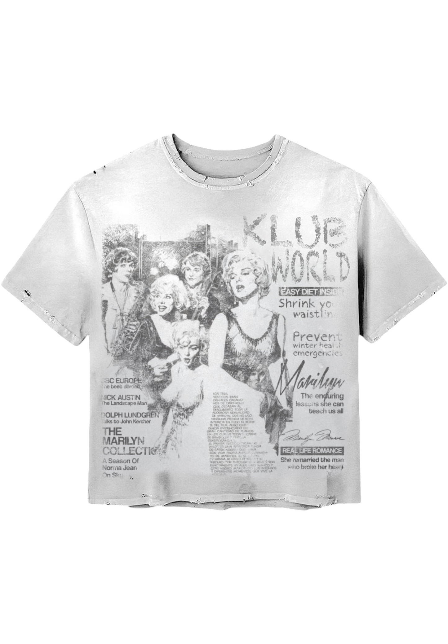 Vintage “Klub World” Marilyn Monroe Graphic T
