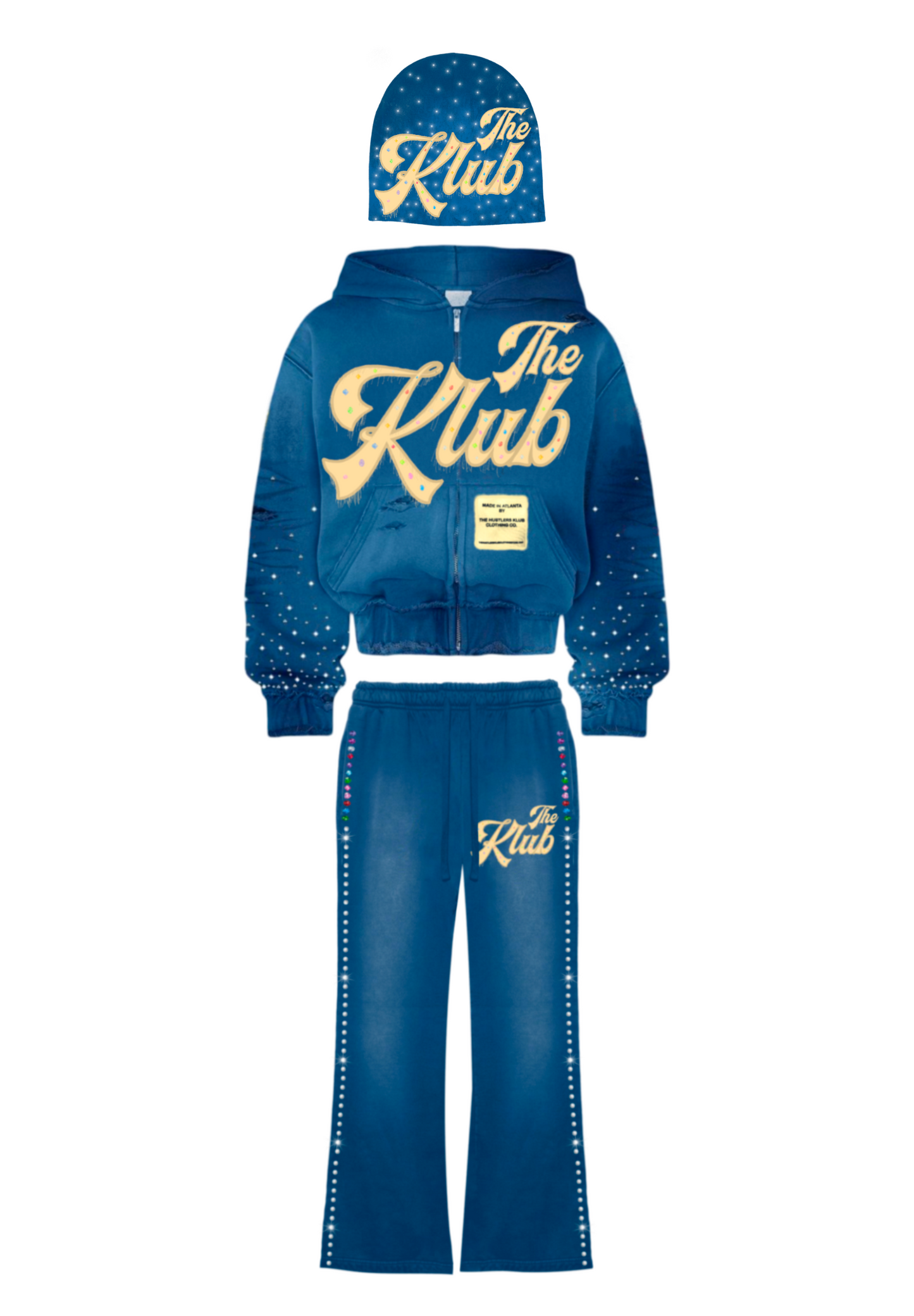 “The Klub” Rhinestone Sets “Blue” [Pre-Order]