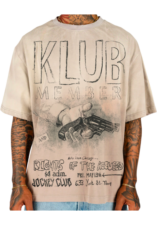 “Jockey Klub” Vintage Designer Graphic T